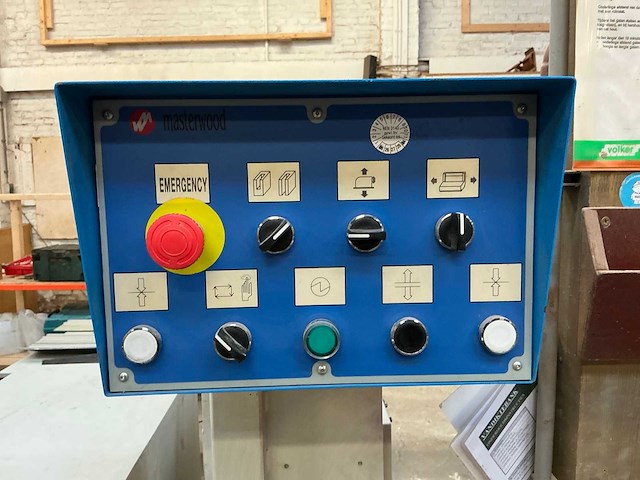 2005 masterwood om b1 gatensteekmachine - afbeelding 8 van  11