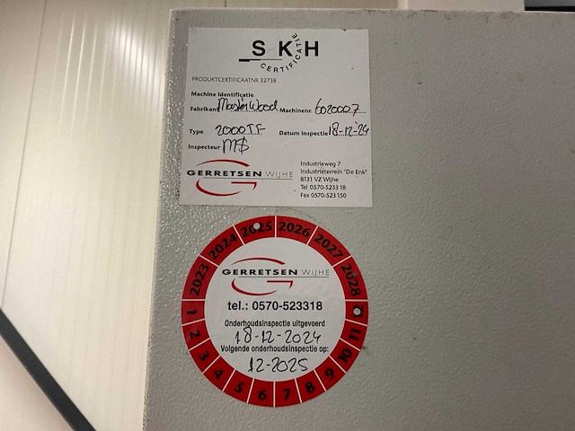 2005 masterwood teknomat 2000 tf 4-assig bewerkingscentrum - afbeelding 30 van  36