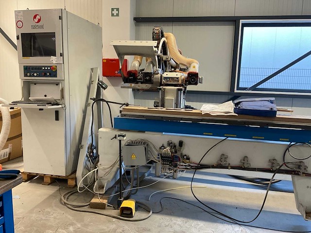 2005 masterwood teknomat 2000 tf 4-assig bewerkingscentrum - afbeelding 31 van  36