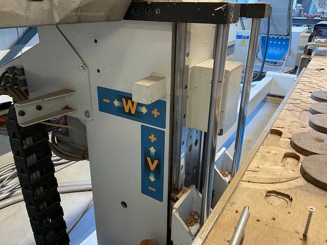 2005 masterwood teknomat 2000 tf 4-assig bewerkingscentrum - afbeelding 35 van  36