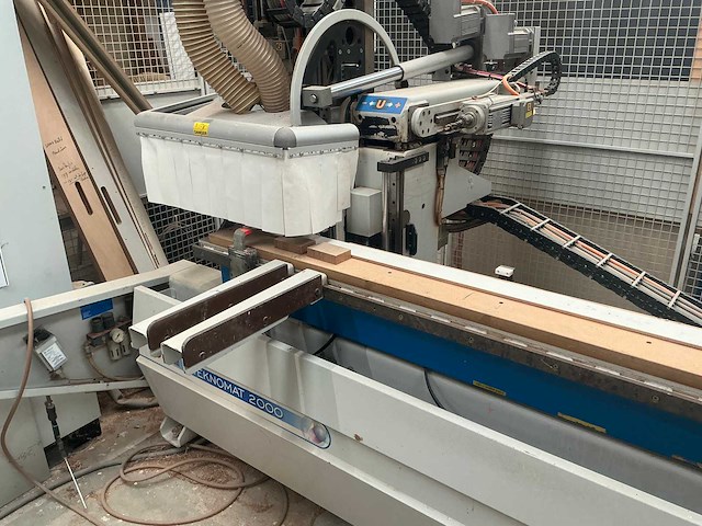 2005 masterwood teknomat 2000 tf inkroosmachine - afbeelding 2 van  38