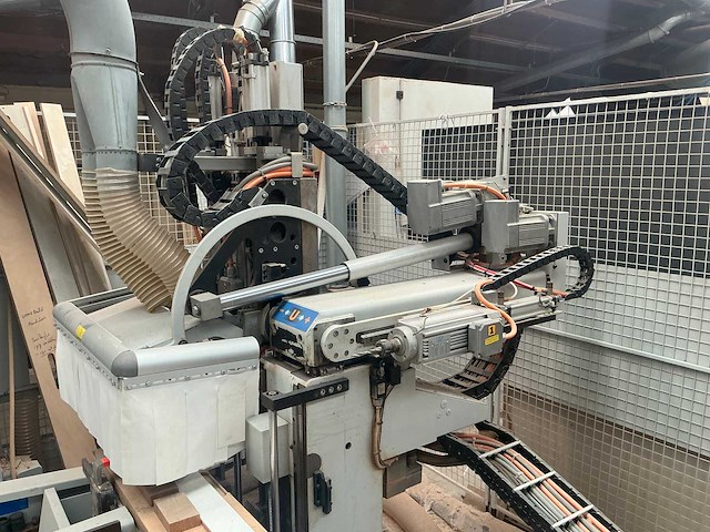2005 masterwood teknomat 2000 tf inkroosmachine - afbeelding 9 van  27