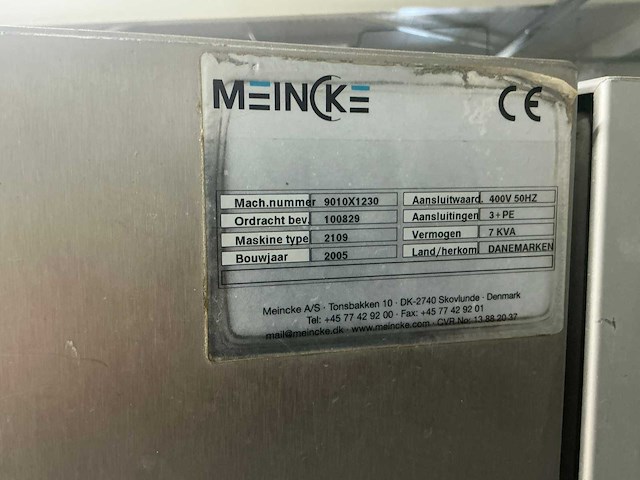 2005 meinke 2109 vorm- en vulmachine - afbeelding 20 van  28
