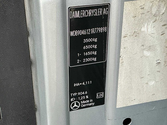 2005 mercedes-benz vrachtwagen (be) - afbeelding 27 van  33