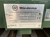 2005 miedema sb 851 rz stortbunker - afbeelding 17 van  24