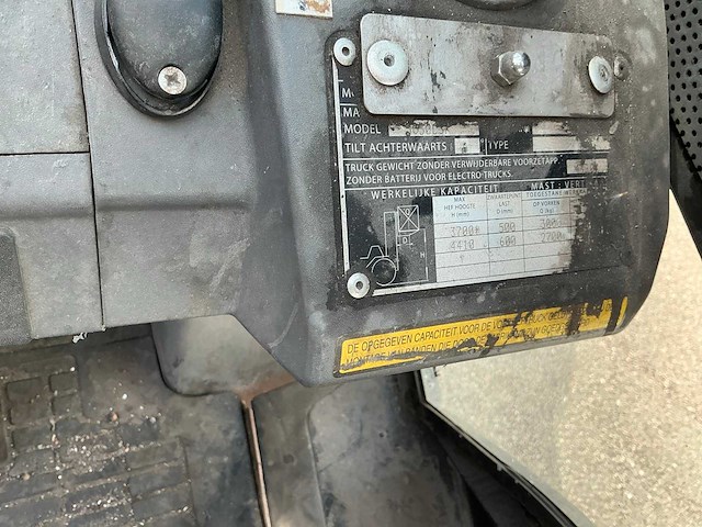 2005 mitsubishi fg30n vorkheftruck - afbeelding 8 van  17