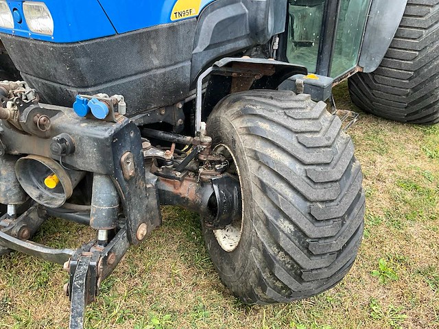 2005 new holland tn95fs minitractor - afbeelding 9 van  45