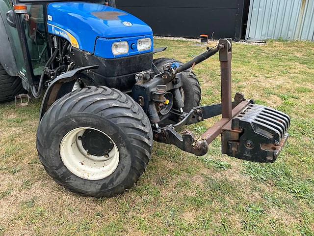 2005 new holland tn95fs minitractor - afbeelding 4 van  35