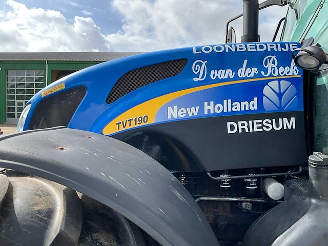 2005 new holland tvt190 vierwielaangedreven landbouwtractor - afbeelding 10 van  29