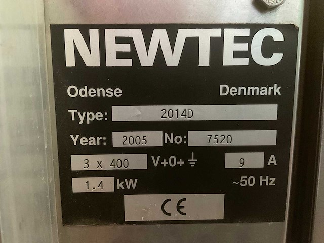 2005 newtec 2014d multihead wegers- en verpakker - afbeelding 3 van  7