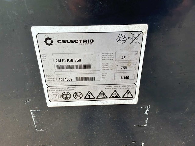 2005 nissan chp02l25e vorkheftruck - afbeelding 8 van  17