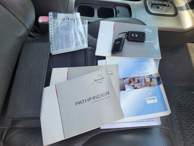 2005 nissan pathfinder 2.5 se schuifdak grijs kenteken personenauto - afbeelding 5 van  16