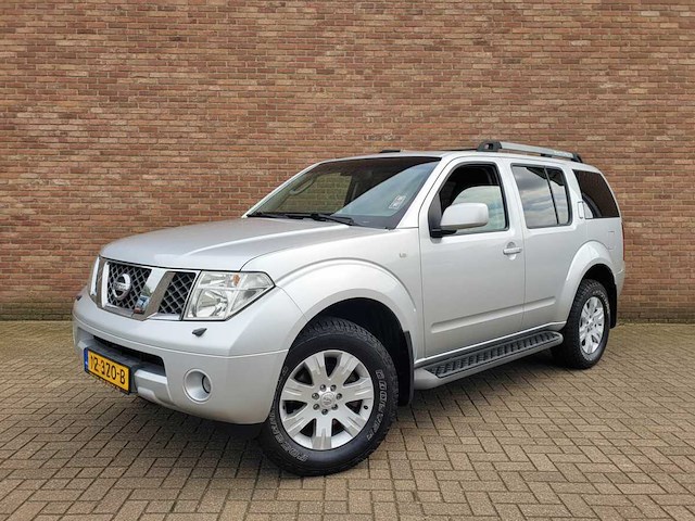 2005 nissan pathfinder 2.5 se schuifdak grijs kenteken personenauto - afbeelding 6 van  16