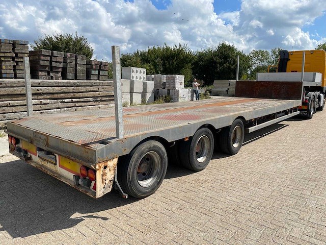 2005 nooteboom mco-48-03 v uitschuifbare hydraulisch gestuurde semi dieplader - afbeelding 3 van  17