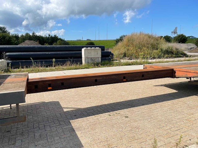 2005 nooteboom mco-48-03 v uitschuifbare hydraulisch gestuurde semi dieplader - afbeelding 7 van  17