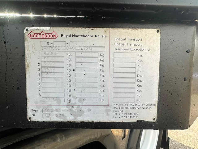 2005 nooteboom osd-50-04v - dieplader - afbeelding 37 van  37