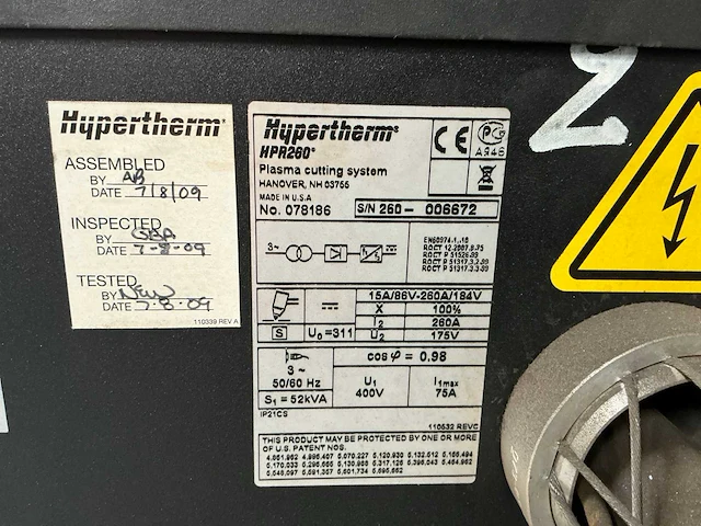 2005 oerlikon plasmatome 35 rs portaal plasmasnijmachine - afbeelding 7 van  22