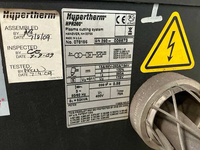 2005 oerlikon plasmatome 35 rs portaal plasmasnijmachine - afbeelding 8 van  22