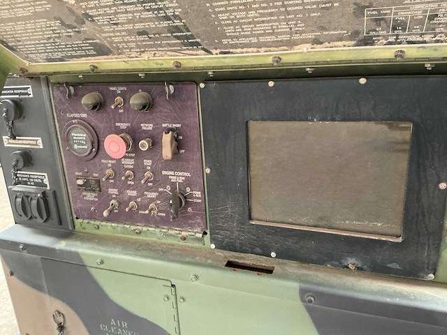 2005 ofnw8 mep-805b stroomgenerator op aanhanger - afbeelding 1 van  4