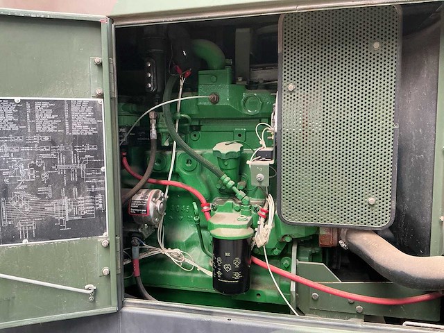 2005 ofnw8 mep-805b stroomgenerator op aanhanger - afbeelding 2 van  4