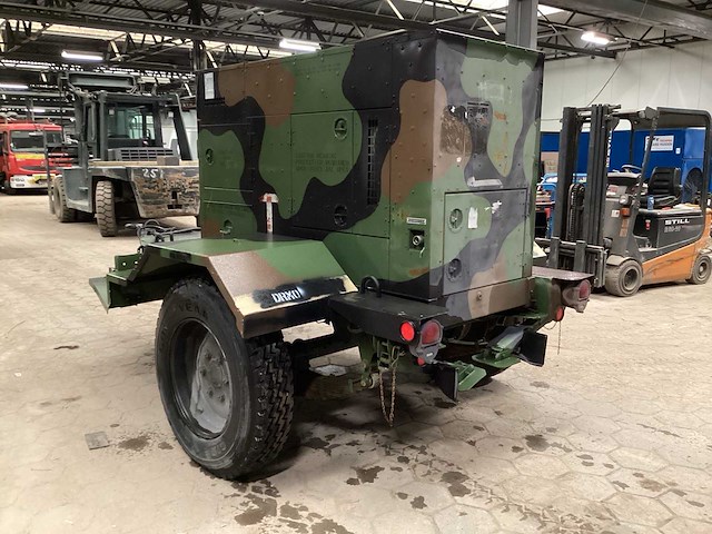 2005 ofnw8 mep-805b stroomgenerator op aanhanger - afbeelding 5 van  10