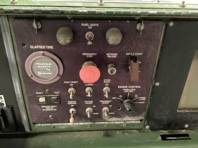 2005 ofnw8 mep-805b stroomgenerator op aanhanger - afbeelding 9 van  10