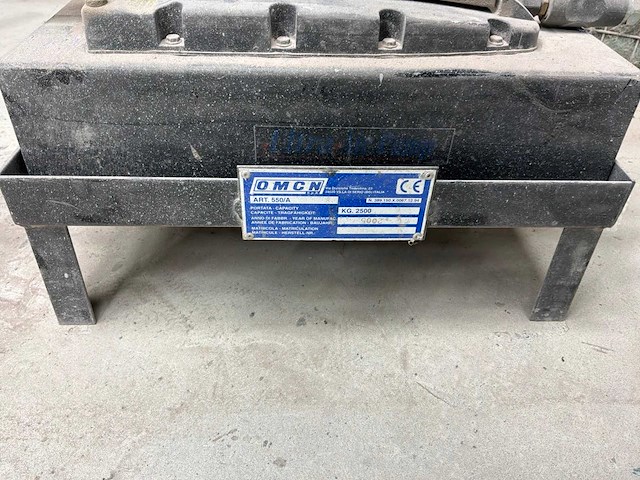 2005 omcn pneumatische hefbrug 2500kg - afbeelding 9 van  9