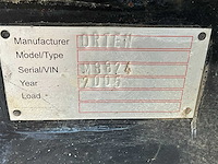 2005 orten haakarm container aanhanger - afbeelding 19 van  26