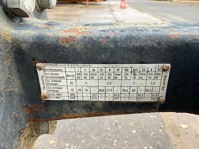 2005 orten haakarm container aanhanger - afbeelding 24 van  26