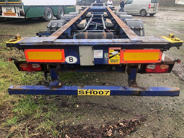 2005 pacton txc.339 oplegger containertransport - afbeelding 6 van  13