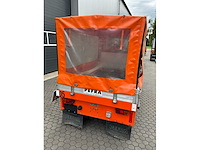 2005 pefra 612 platformwagen met huifopbouw - afbeelding 2 van  13