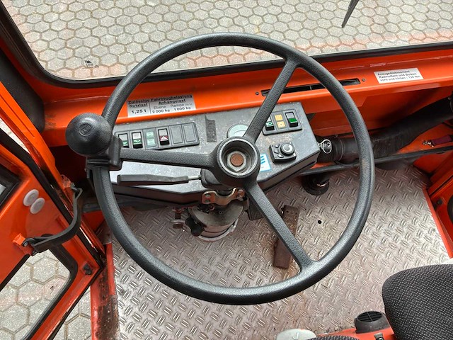 2005 pefra 612 platformwagen met huifopbouw - afbeelding 3 van  13