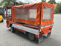 2005 pefra 612 platformwagen met huifopbouw - afbeelding 8 van  13