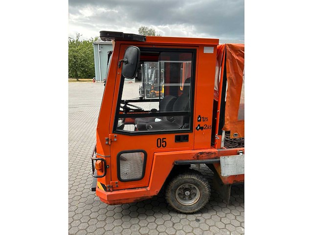 2005 pefra 612 platformwagen met huifopbouw - afbeelding 11 van  13