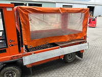 2005 pefra 612 platformwagen met huifopbouw - afbeelding 12 van  13