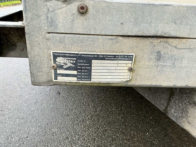 2005 peters a d2000 aanhangwagen - afbeelding 3 van  13