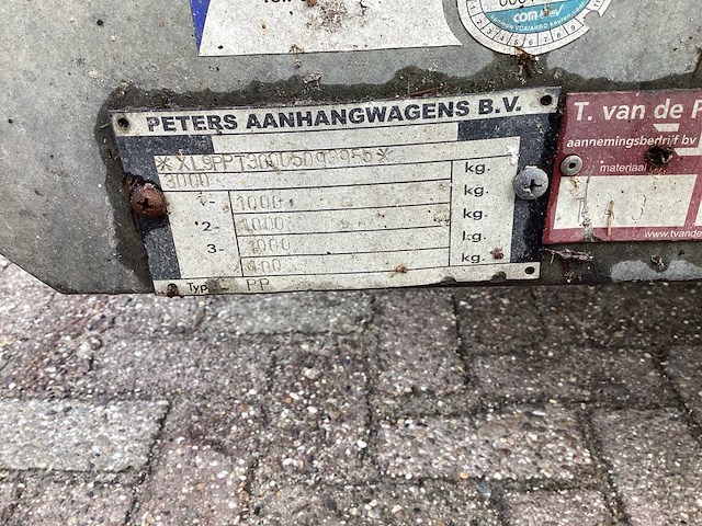 2005 peters pp plateauwagen - afbeelding 7 van  7