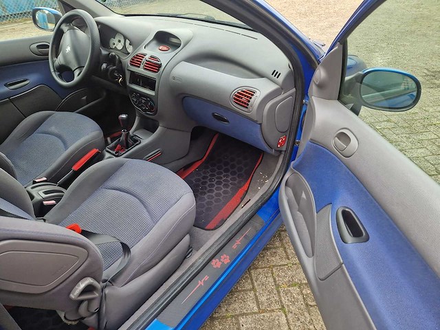 2005 peugeot 206 1.4 x-line personenauto - afbeelding 10 van  18
