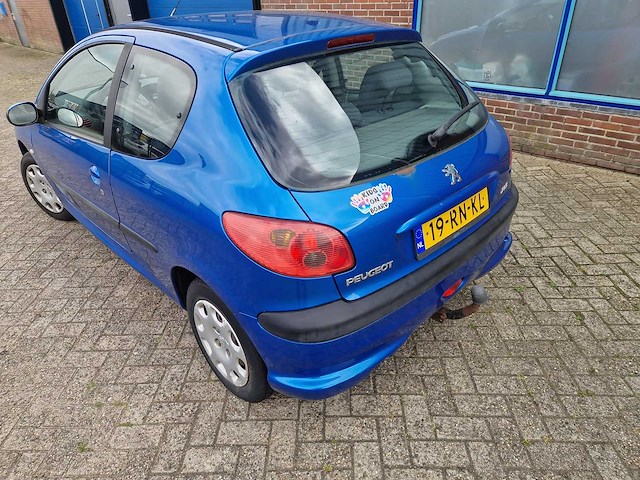 2005 peugeot 206 1.4 x-line personenauto - afbeelding 17 van  18