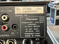 2005 pioneer djm-600 analoge mengtafel - afbeelding 6 van  6