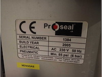 2005 proseal gtr traysealer - afbeelding 2 van  10