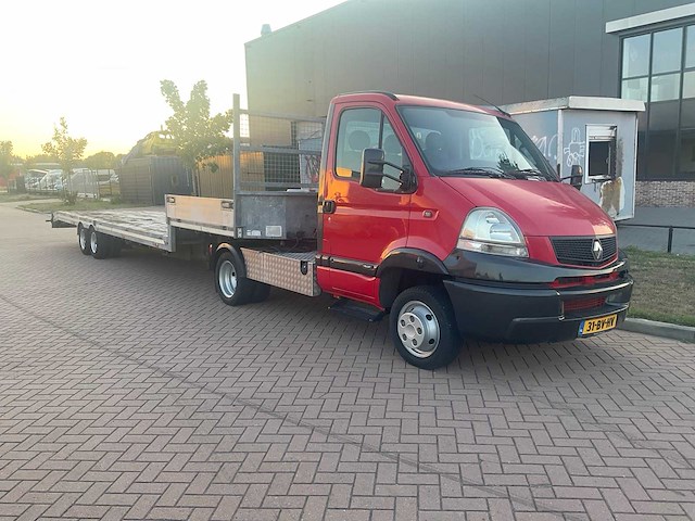 2005 renault 160.35 313 mascott bedrijfswagen met kuiper oplegger - afbeelding 13 van  22