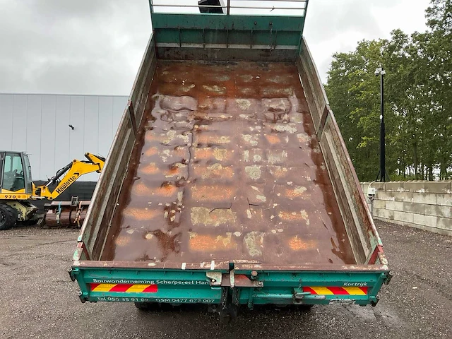 2005 renault midlum 220 dci kipper vrachtwagen met hiab 9tm autolaadkraan - afbeelding 52 van  84