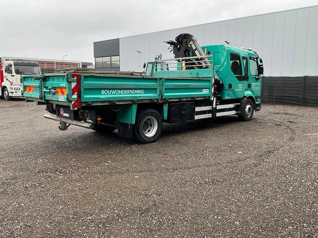 2005 renault midlum 220 dci kipper vrachtwagen met hiab 9tm autolaadkraan - afbeelding 45 van  84
