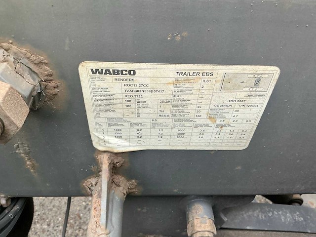 2005 renders roc 12 27cc containerchassis oplegger - afbeelding 5 van  36