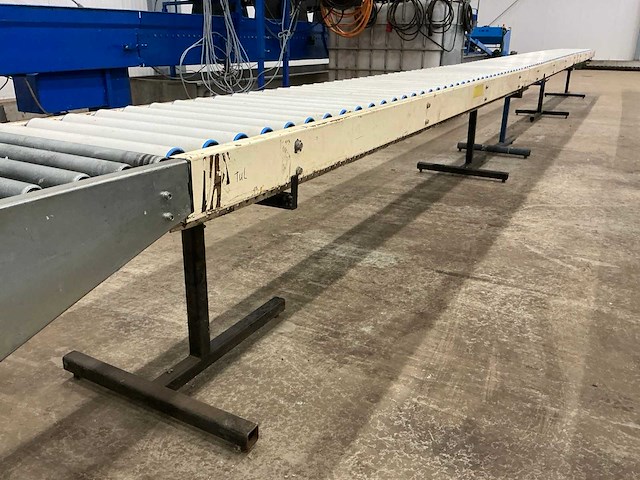 2005 robopac startape 50 tbd dozensluitmachine met rollenbaan - afbeelding 2 van  11