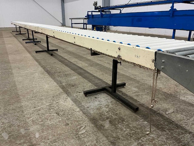 2005 robopac startape 50 tbd dozensluitmachine met rollenbaan - afbeelding 11 van  11