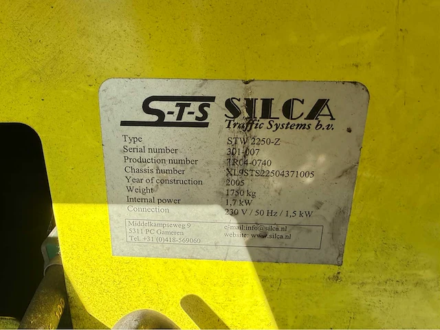 2005 silca sw 1 tekstkar aanhangwagen - afbeelding 25 van  31