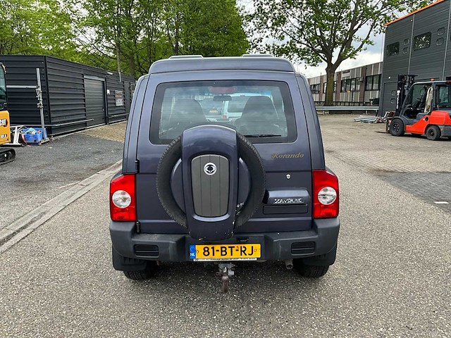 2005 ssangyong korando 2.3 bedrijfswagen 81-bt-rj - afbeelding 29 van  34