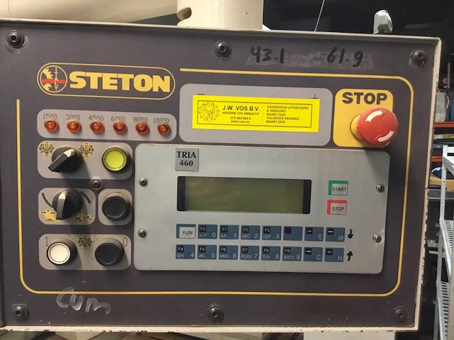 2005 steton t55 i-l kantelspilfreesmachines - afbeelding 12 van  16